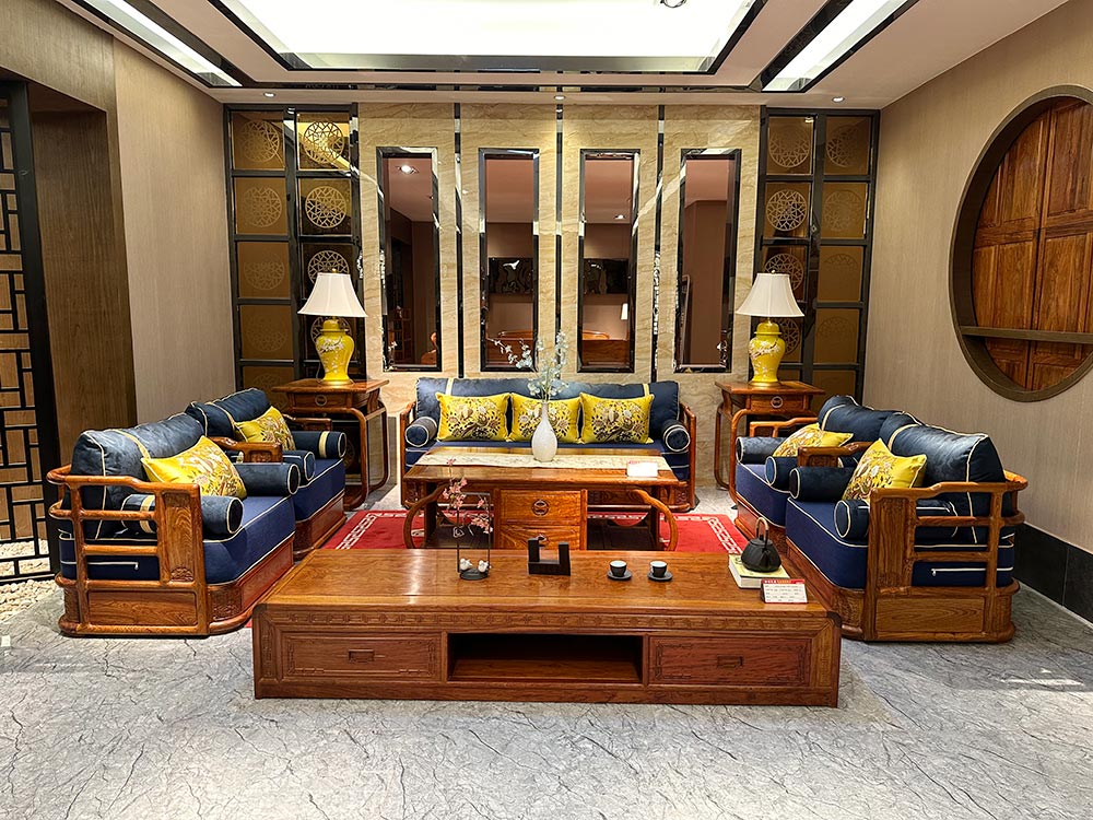 Quid sunt characteres novi Sinica style mahogany lectus?